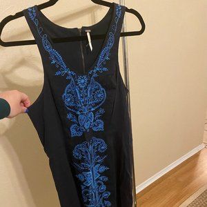 Free People Embroidered Shift Dress.